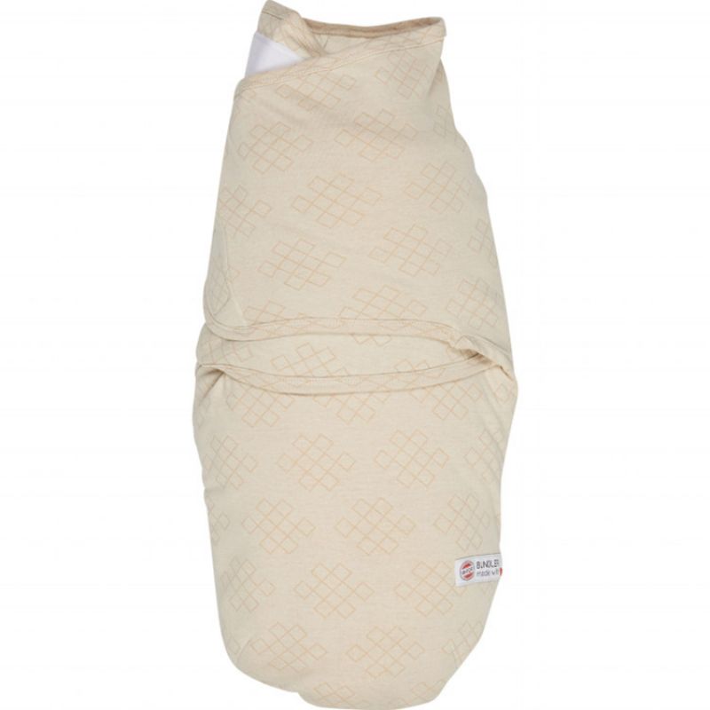 Gigoteuse d'emmaillotage légère Empire Irish Cream beige TOG 0,5 (55 x 28 cm) Lodger