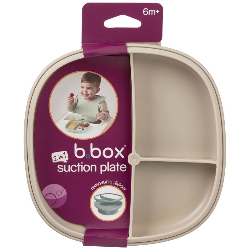 Assiette compartimentée 2 en 1 Latte B.Box Packaging 9
