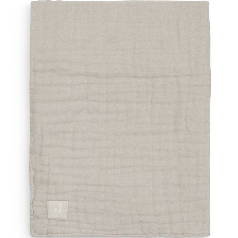 Couverture en coton froissé Nougat (75 x 100 cm) Jollein