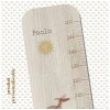Toise en bois Paysage Dino personnalisable Charlie et Suzie Ambiance 2