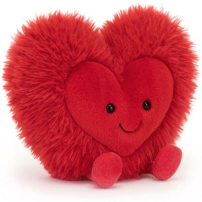 Peluche Amuseable Beatie Coeur (24 cm)  par Jellycat