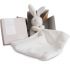 Coffret doudou mouchoir lapin (10 cm) - Doudou et Compagnie
