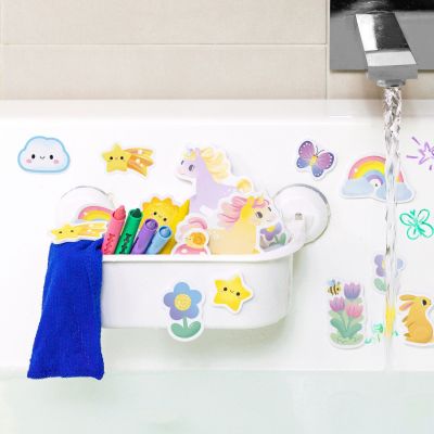Coffret rangement et contes de Licornes pour le bain