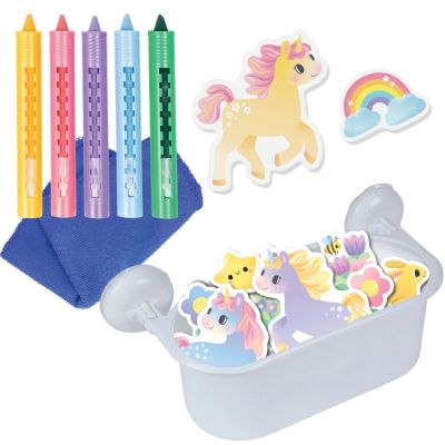 Coffret rangement et contes de Licornes pour le bain