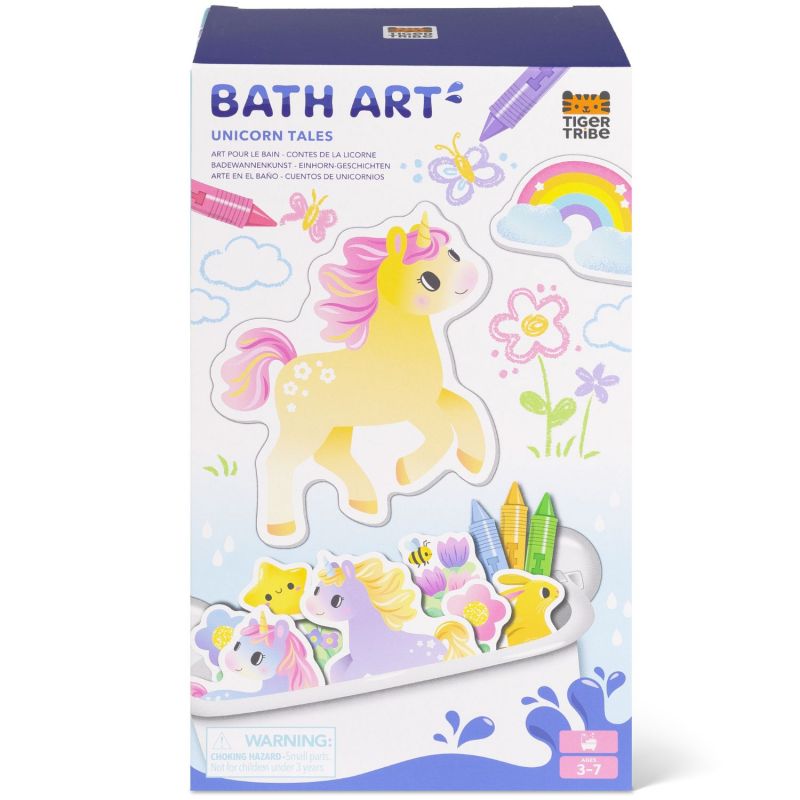 Coffret rangement et contes de Licornes pour le bain Tiger Tribe Packaging 5
