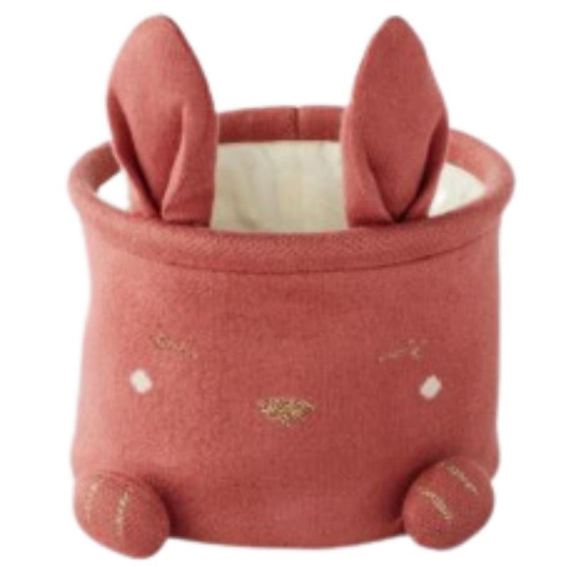 Panier de toilette rose Lina & Joy (16 x 22 cm) Noukie's