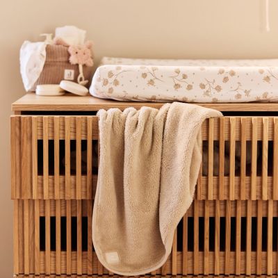 Couverture en polaire Basic Sand (75 x 100 cm)