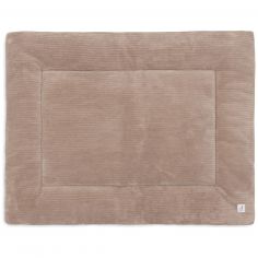 Tapis de jeu Cloudy Rib Milky Coffee (75 x 95 cm) - Jollein