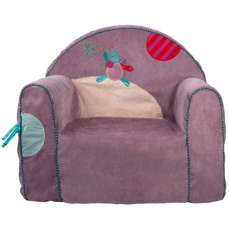Fauteuil chauffeuse parme Les Jolis pas beaux Moulin Roty