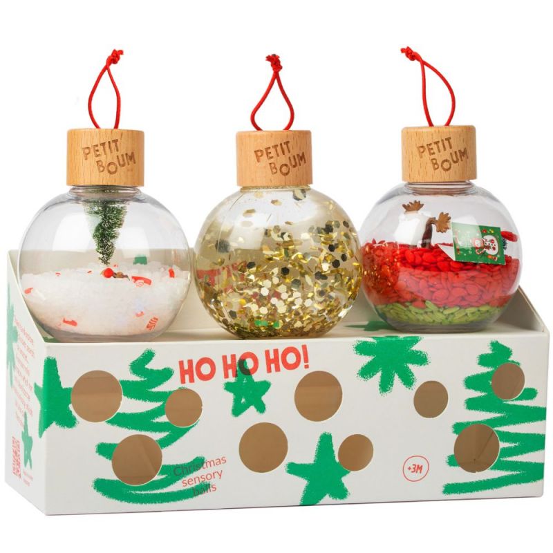 Lot de 3 boules de Noël sensorielles Christmas - Reconditionné Petit Boum Produit 9