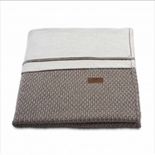 Couverture Robust Maille taupe (100 x 130 cm)  par Baby's Only