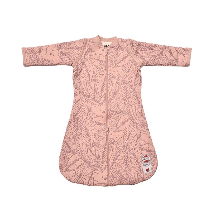 Gigoteuse chaude à manches Botanimal rose pâle TOG 2,3 (68-80 cm) Lodger