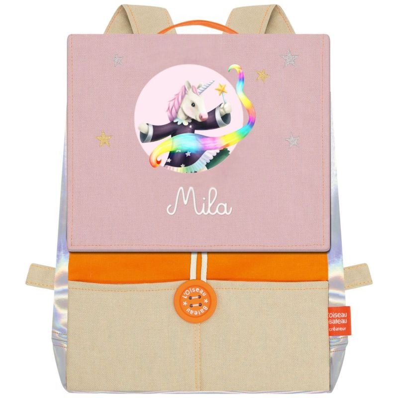 Sac à dos Licorne Magique (personnalisable) L'oiseau bateau Produit 1