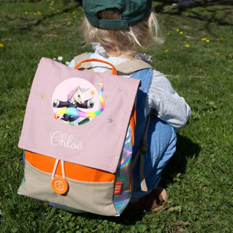 Sac à dos Licorne Magique (personnalisable) L'oiseau bateau Ambiance 2