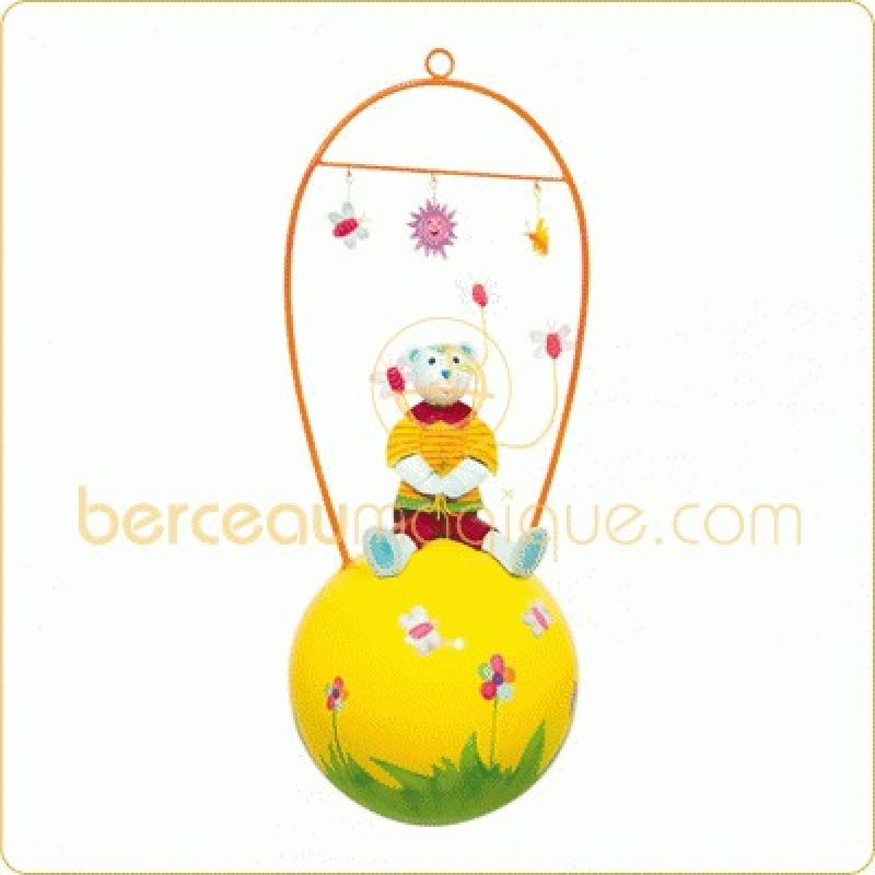 Mobile Navibulles Ourson jaune L'oiseau bateau