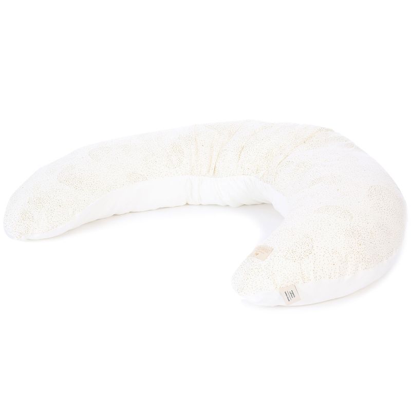 Coussin de maternité Luna blanc Gold bubble Nobodinoz