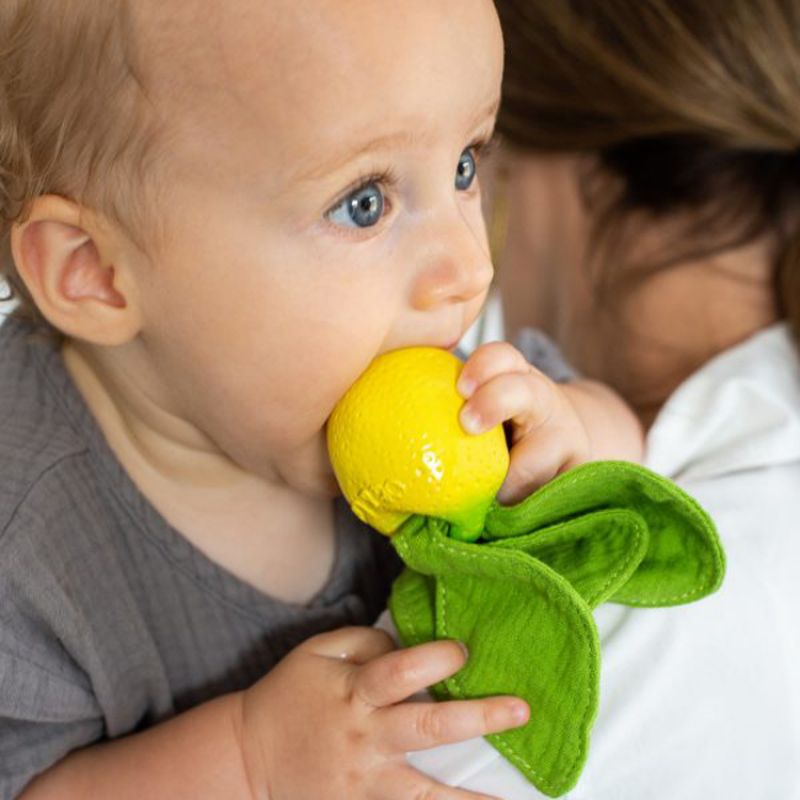 Doudou de dentition 2 en 1 John Lemon Oli & Carol Ambiance 6