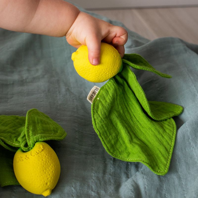 Doudou de dentition 2 en 1 John Lemon Oli & Carol Ambiance 7