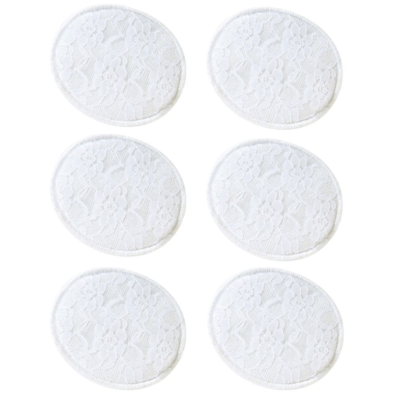 Lot de 6 coussinets lavables avec filet de lavage NUK
