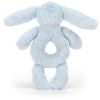 Hochet Bashful Lapin Bleu (18 cm) Jellycat Produit 3