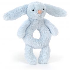 Hochet Bashful Lapin Bleu (18 cm)