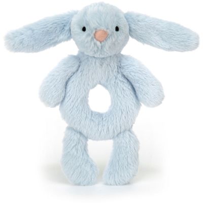 Hochet Bashful Lapin Bleu (18 cm)