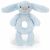 Variation Bleu du produit Hochet Bashful Lapin Bleu (18 cm) de la marque Jellycat