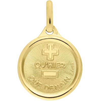 Médaille d'amour L'Originale personnalisable (or jaune 18 carats) - Reconditionné  par Maison Augis