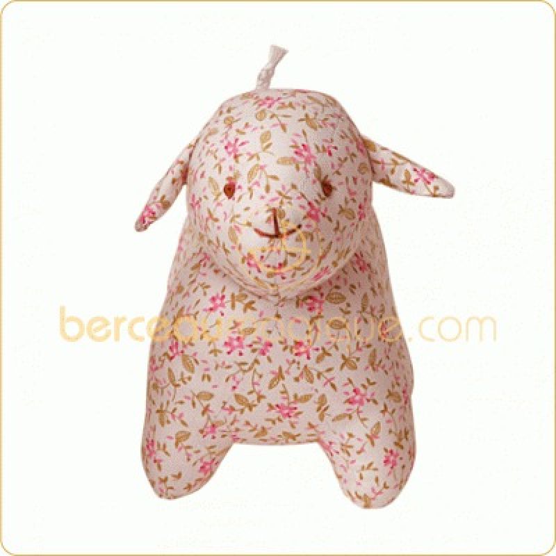 Mouton musical imprimé (18 cm) Trousselier