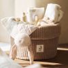 Panier de rangement Cloudy Rib Milky Coffee (14 x 18 cm) Jollein Ambiance 2
