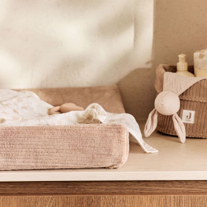 Panier de rangement Cloudy Rib Milky Coffee (14 x 18 cm) Jollein Ambiance 7