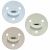 Variation Sable, bleu ciel, sauge du produit Pack 3 sucettes Choochoo Bobby Sand Blue Sky Sage (0-6 mois) de la marque Elhée