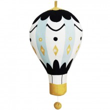 Suspension musicale Moon Balloon montgolfière (48 cm)  par Elodie Details