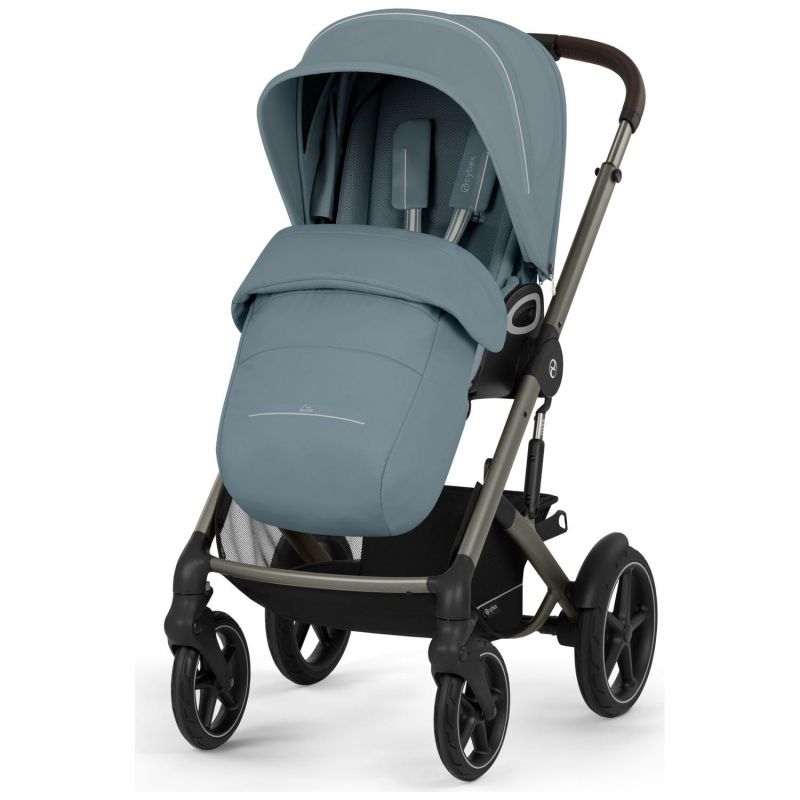 Poussette tout-terrain Talos S Lux Stormy Blue Cybex Produit 1