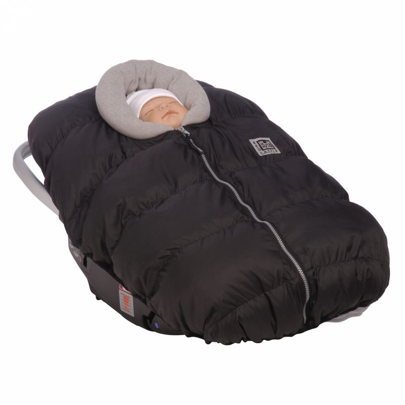 Chancelière TOPSIT PLUS pour groupe 0+ noire et gris clair Red Castle