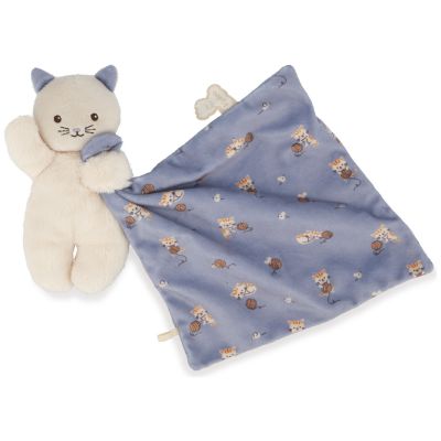 Doudou plat Chat Lilas