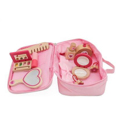 Set beauté en bois (11 accessoires)
