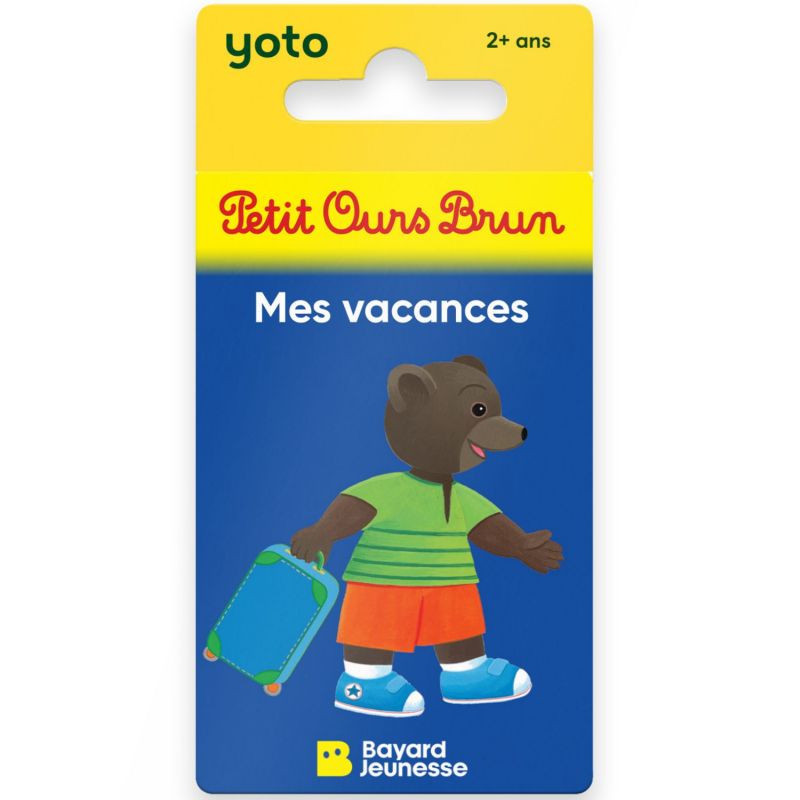 Carte Petit Ours Brun Mes vacances Yoto Produit 1