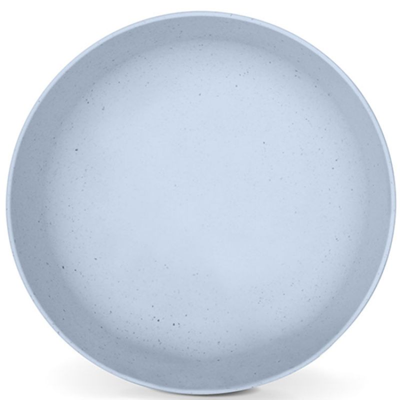 Assiette creuse en maïs bleu Myosotis Signature Label Tour