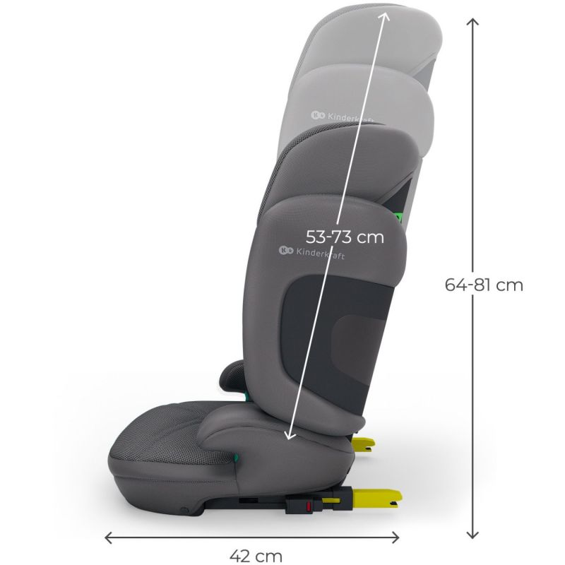 Siège auto Xpand 2 Pro i-Size Grey (groupe 2-3) Kinderkraft Produit 8
