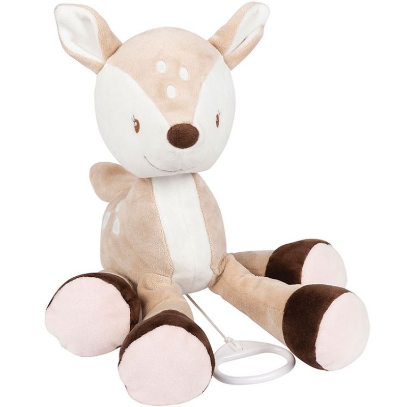 Peluche musicale Fanny le faon (28 cm) Nattou