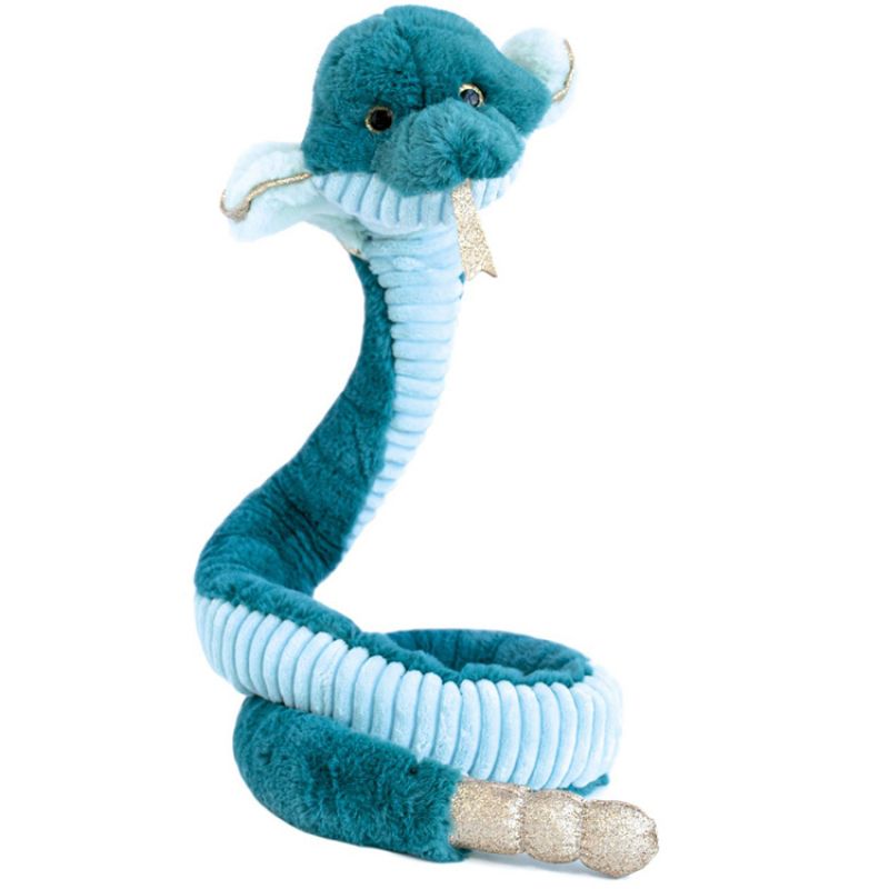 Peluche géante serpent Cobra Les animaux des grands espaces (135 cm) Histoire d'Ours