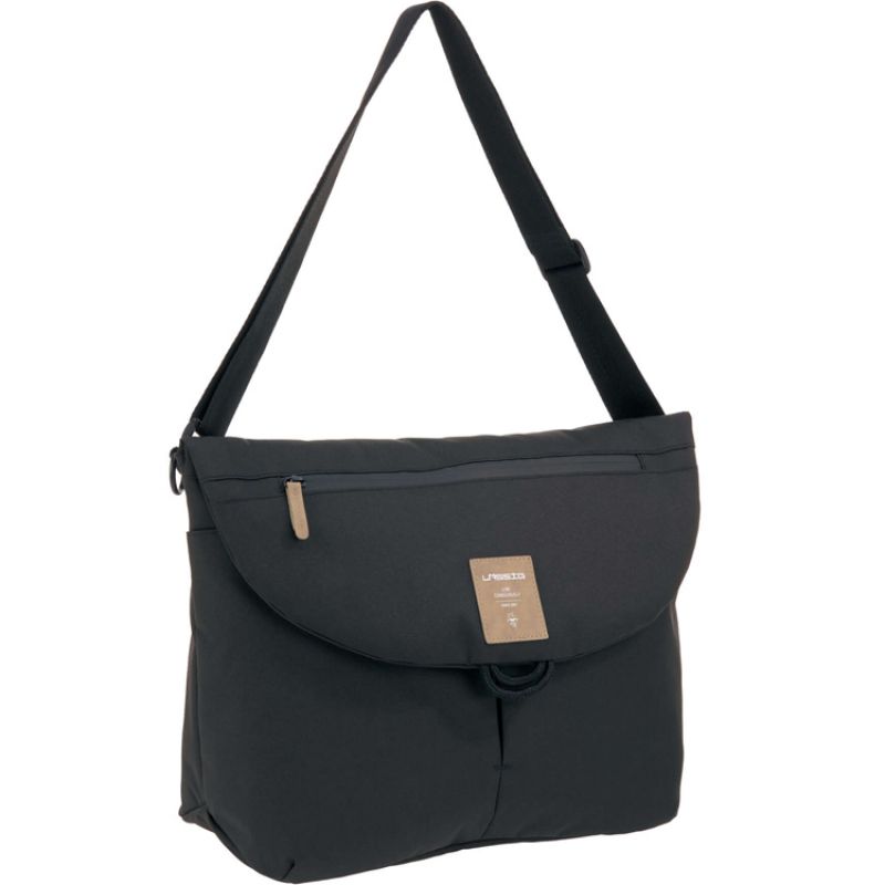 Sac à langer en bandoulière Green Label Manu noir Lässig