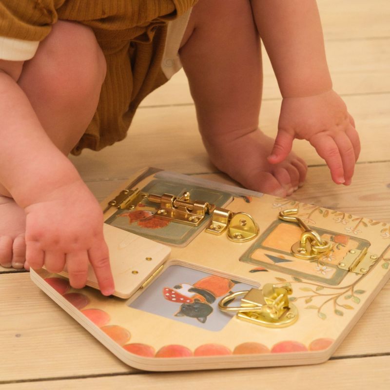 Tableau d'activités à serrures Egmont Toys Ambiance 7
