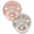 Variation Rose, blanc du produit Lot de 2 sucettes Binky Candy Stripes (3 mois et +) de la marque Elodie Details