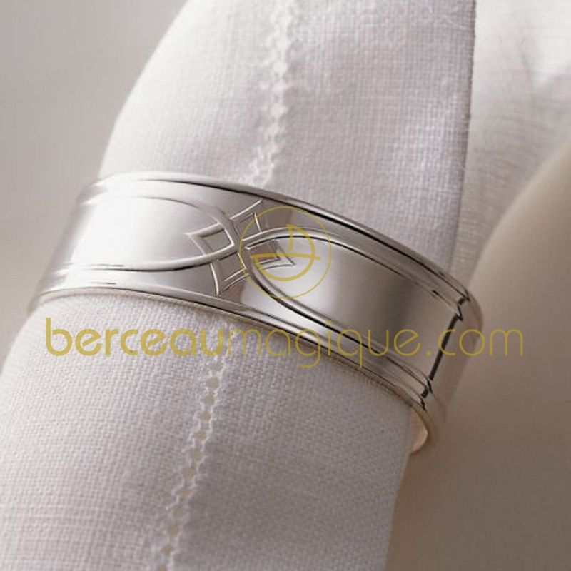 Rond de serviette Arcade (argent massif 925°) Robbe & Berking