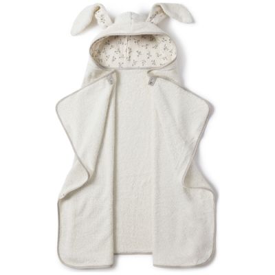 Cape de bain Bunny Olive Bloom (80 x 145 cm)