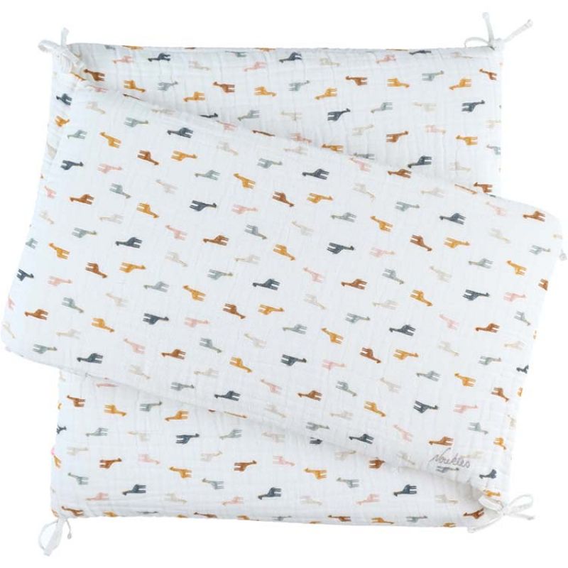 Tour de lit respirant (pour lits 60x120 cm ou 70x140 cm) Noukie's