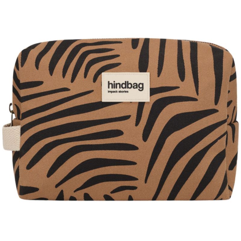 Trousse de toilette Leon Zèbre Cannelle Hindbag Produit 1