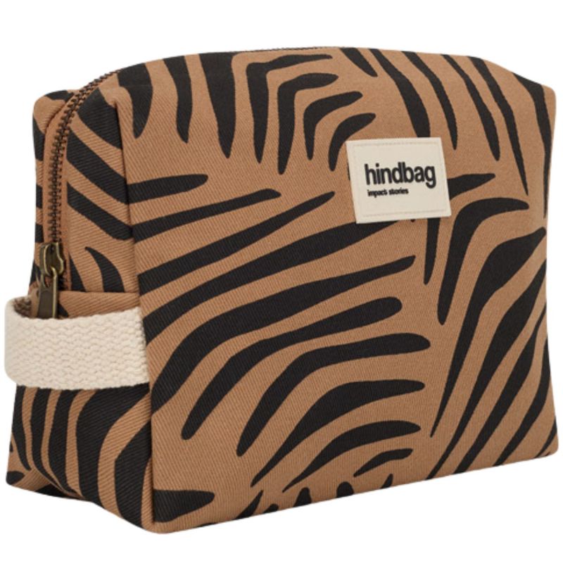 Trousse de toilette Leon Zèbre Cannelle Hindbag Produit 4
